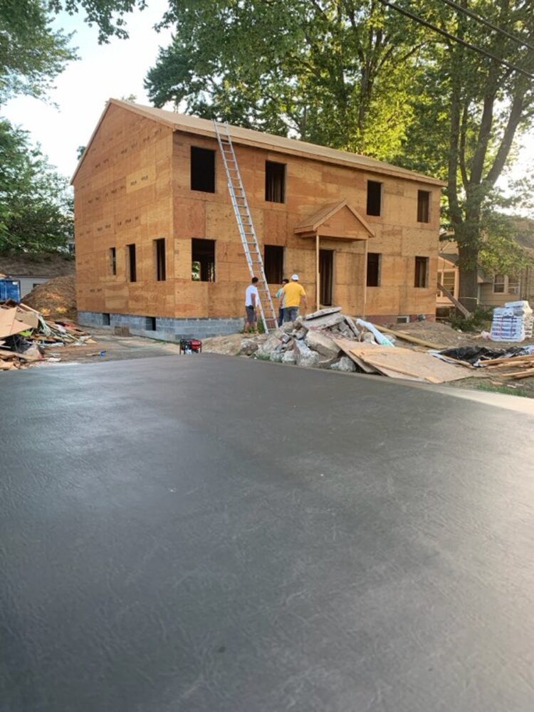 Whole-home addition under construction